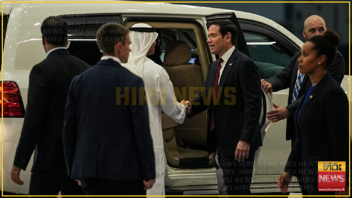 Rubio kicks off Middle East trip amid Iran concerns