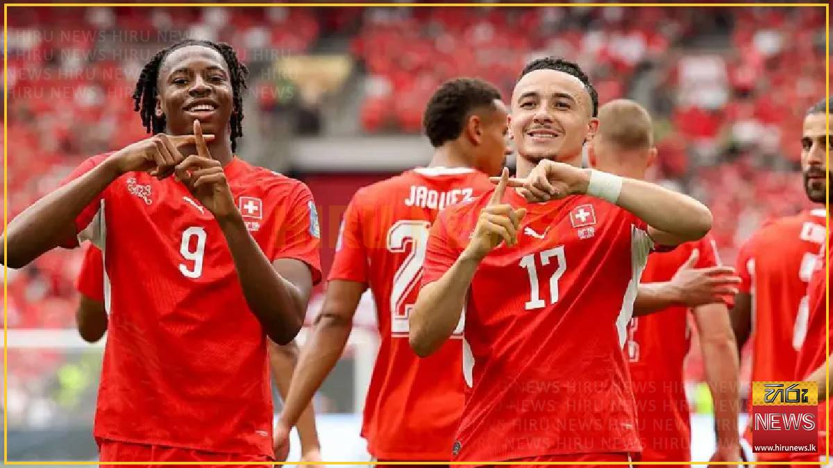 Switzerland defeats Canada, secures top spot in Group B