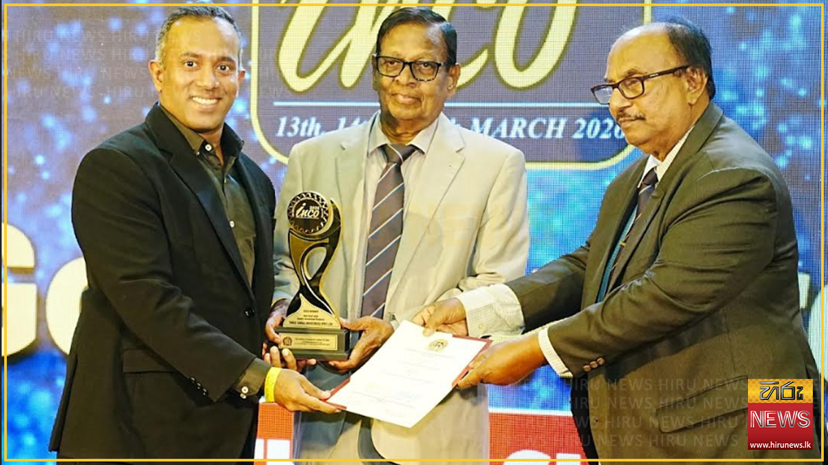 Three Sinha Industries wins Gold at INCO 2026