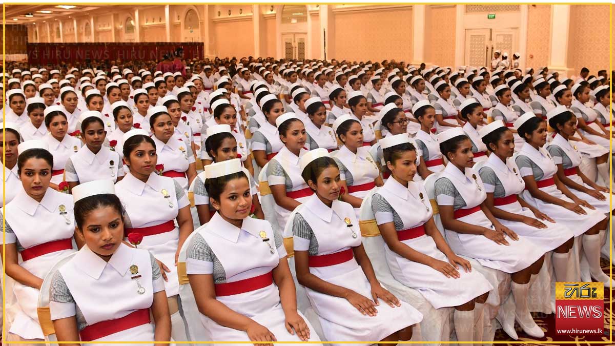කොළඹ හෙද විදුහලේ සිසු හෙද හෙදියන් 210ක් සේවයට කැපවෙයි