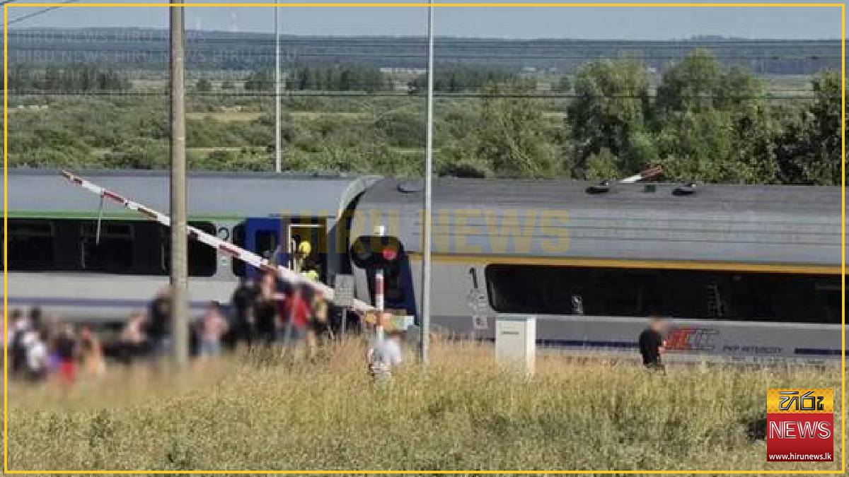 Two trains collide in Poland