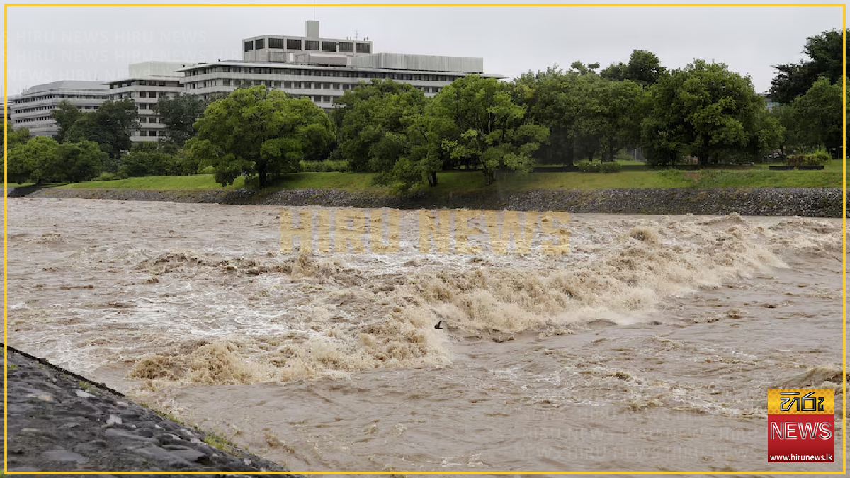 Japan braces for double storms