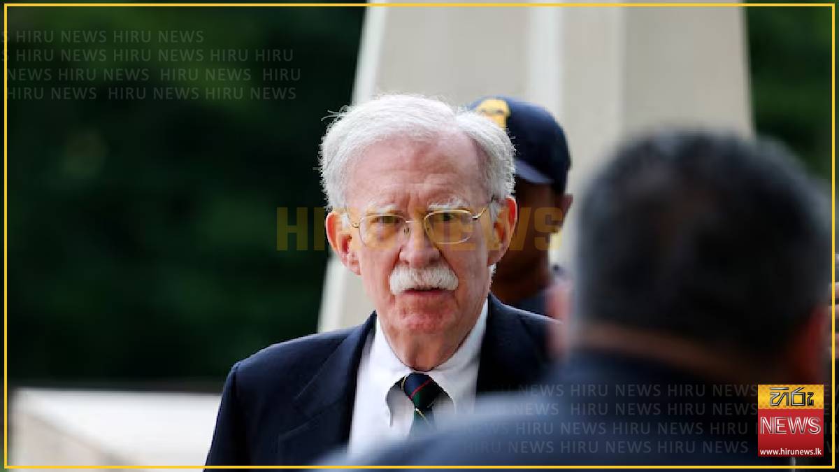Ex-Trump advisor Bolton pleads guilty in classified documents case