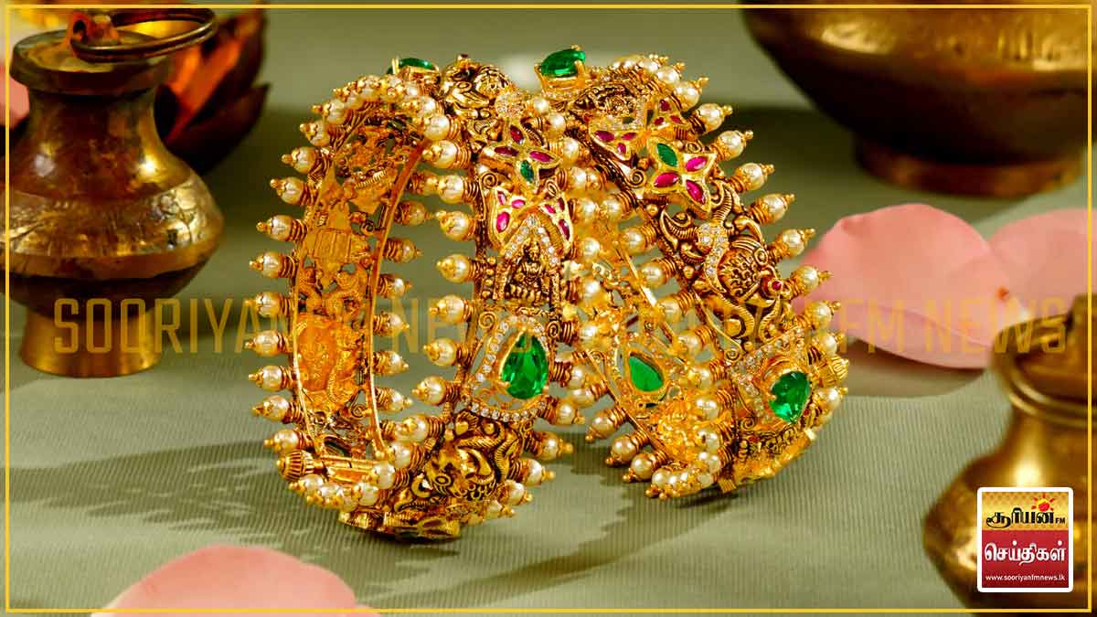 இலங்கையில் இன்று அதிகரிப்பை பதிவு செய்த தங்கவிலை