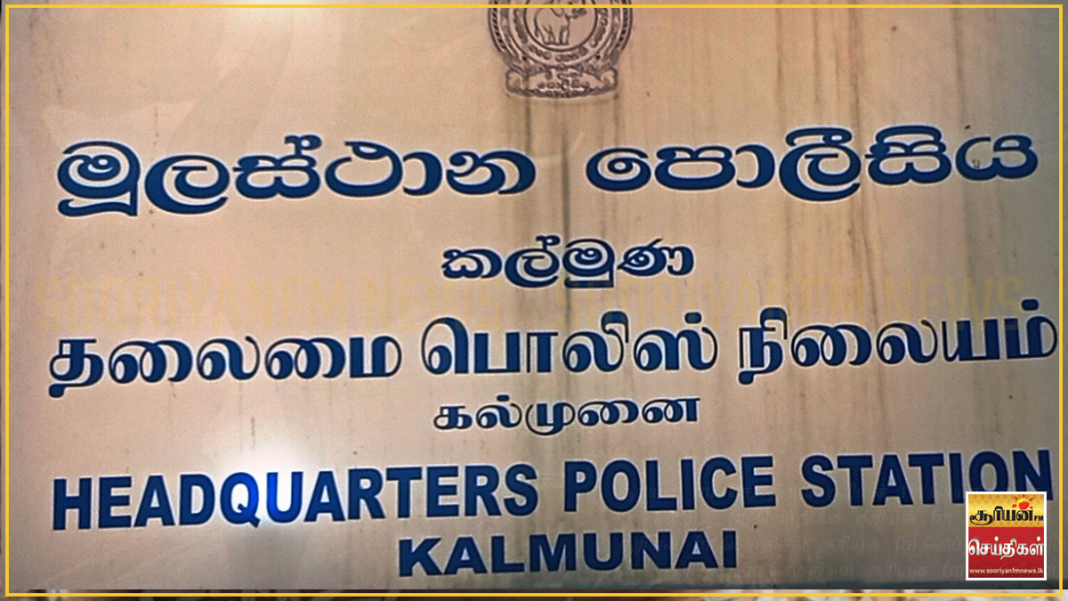 கல்முனையில்  காவல்துறையினரின் துப்பாக்கியைப் பறிக்க முயற்சி: சந்தேக நபருக்கு விளக்கமறியல் !