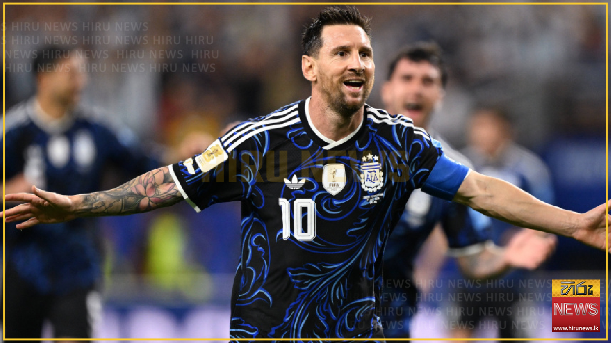 Messi breaks another World Cup record