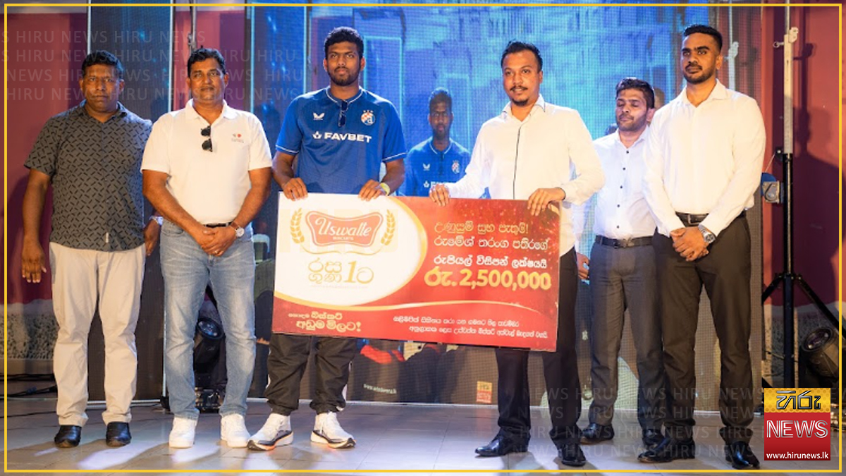 Uswatte Biscuits partners with Rumesh Tharanga Pathirage on Olympic journey