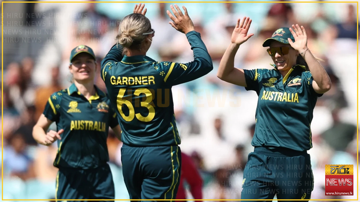 T20 කාන්තා ලෝක කුසලානයේ ඔස්ට්‍රේලියාව අවසන් මහා තරගයට