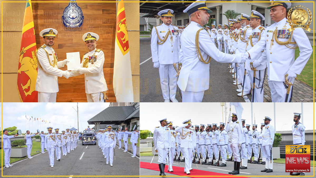නාවික හමුදා උත්තමාචාර මැද 26 වන නාවික හමුදාපති විශ්‍රාම ලබයි