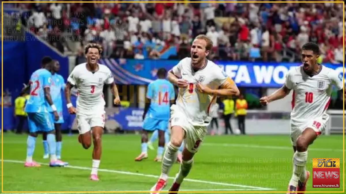 Kane double rescues England against DR Congo