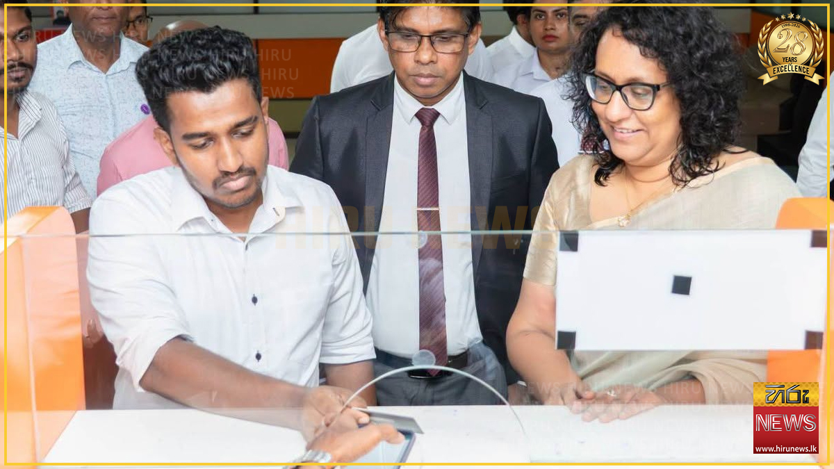 කොළඹ දිස්ත්‍රික්කයේ සියලු ප්‍රාදේශීය ලේකම් කාර්යාල බැංකු කාඩ්පත් මගින් ගෙවීම් පහසුකම අරඹයි