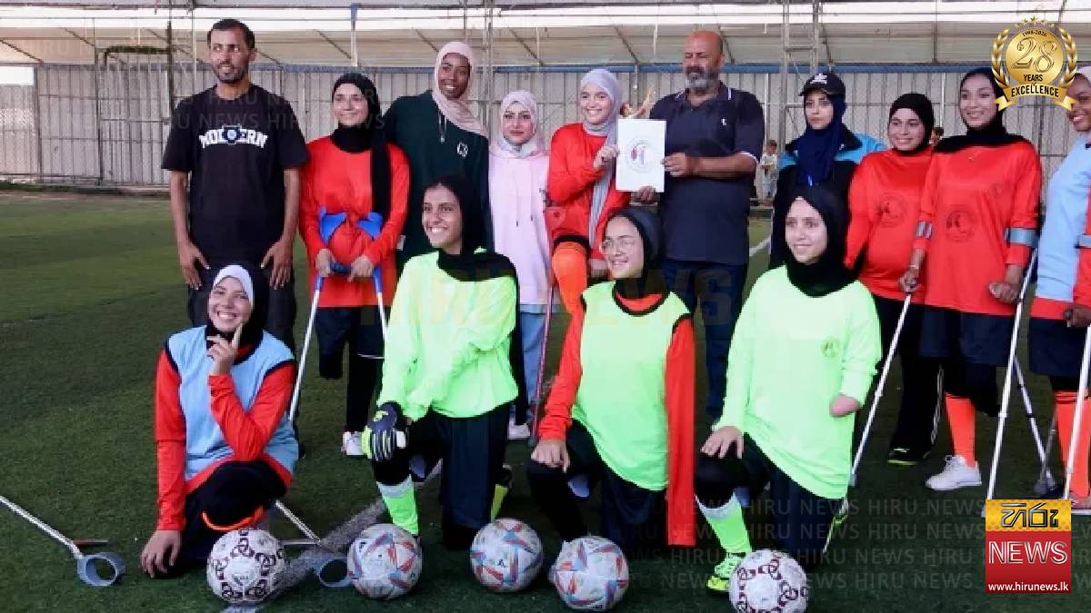 Gaza’s women’s amputee football team reclaim space