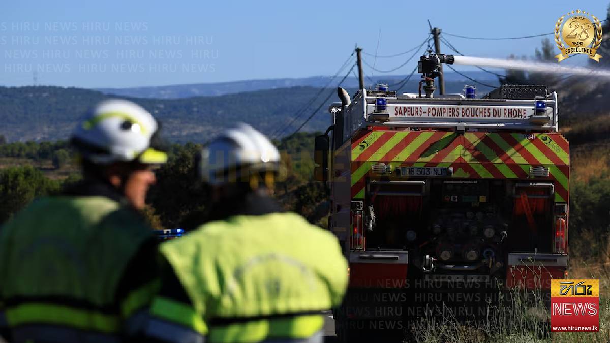 Firefighters battle blazes in southern France