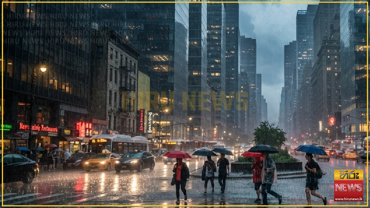 Showers forecast across multiple provinces and districts