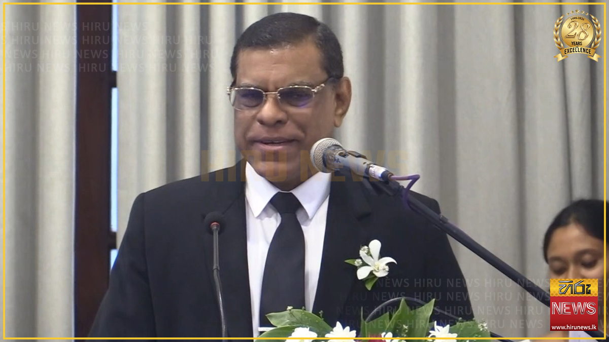 "ස්වභාවික විපතකට වඩා අඩු කාලයකින් නරක අධිකරණ පද්ධතියක් රටක් විනාශ කරනවා" - අගවිනිසුරු ප්‍රීති පද්මන් සූරසේන