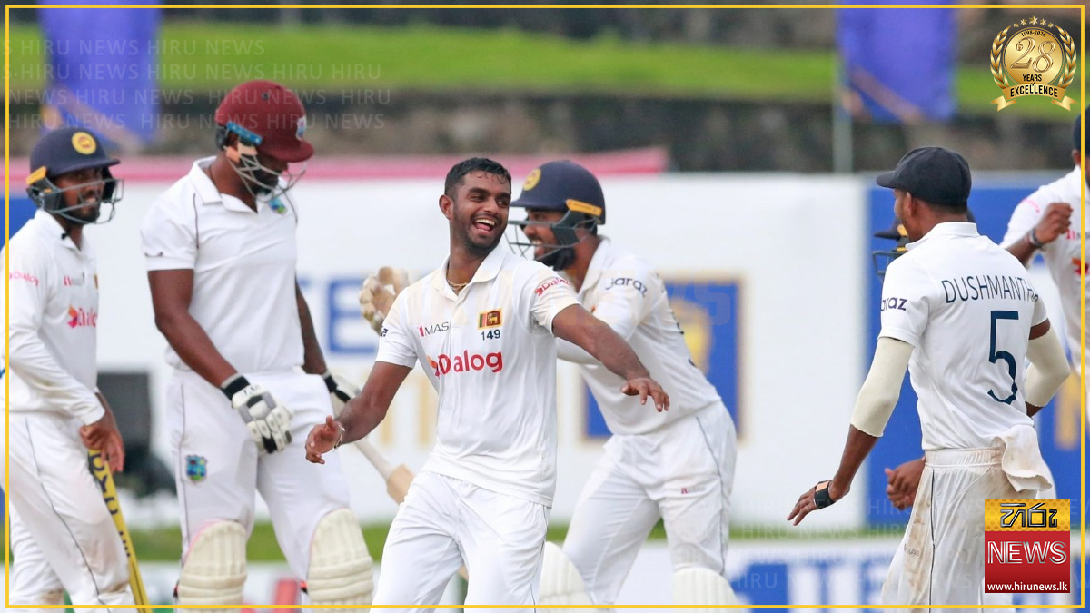 ශ්‍රී ලංකා - බටහිර ඉන්දීය කොදෙව් දෙවැනි ටෙස්ට් තරගයේ කාසියේ වාසිය ශ්‍රී ලංකාවට - පළමුව පන්දුවට පහර දීමට තීරණය කරයි