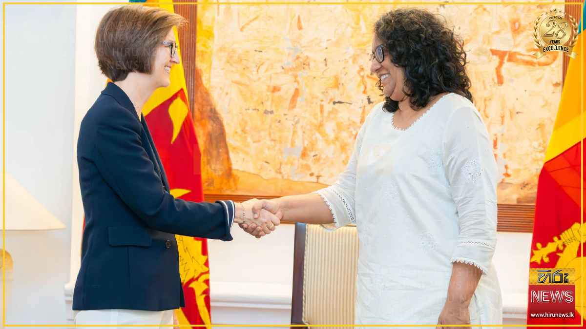 ධුර කාලය අවසන් කර මෙරටින් පිටවීමට පෙර ස්විට්සර්ලන්ත තානාපතිවරිය, අගමැතිනිය හමුවෙයි