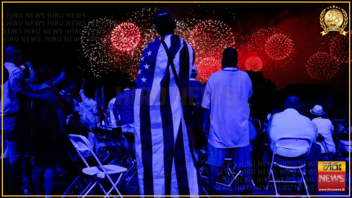 US marks 250th birthday with largest-ever fireworks display and storms