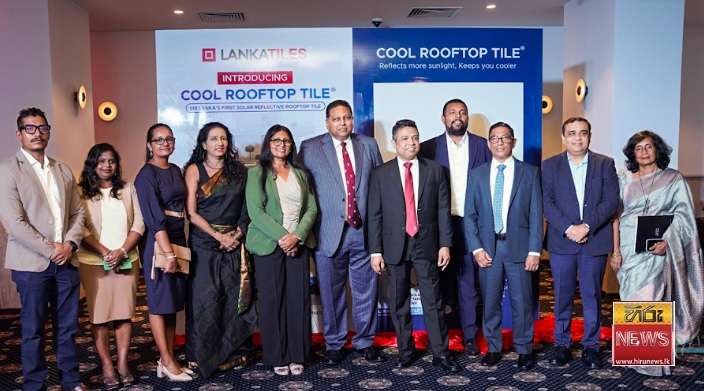 LANKATILES lunches Lanka’s first solar reflective COOL ROOFTOP TILE