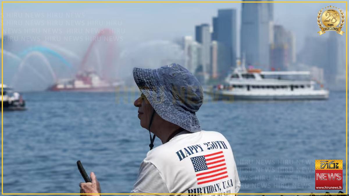 Vessel forced out of New York anniversary ship parade 