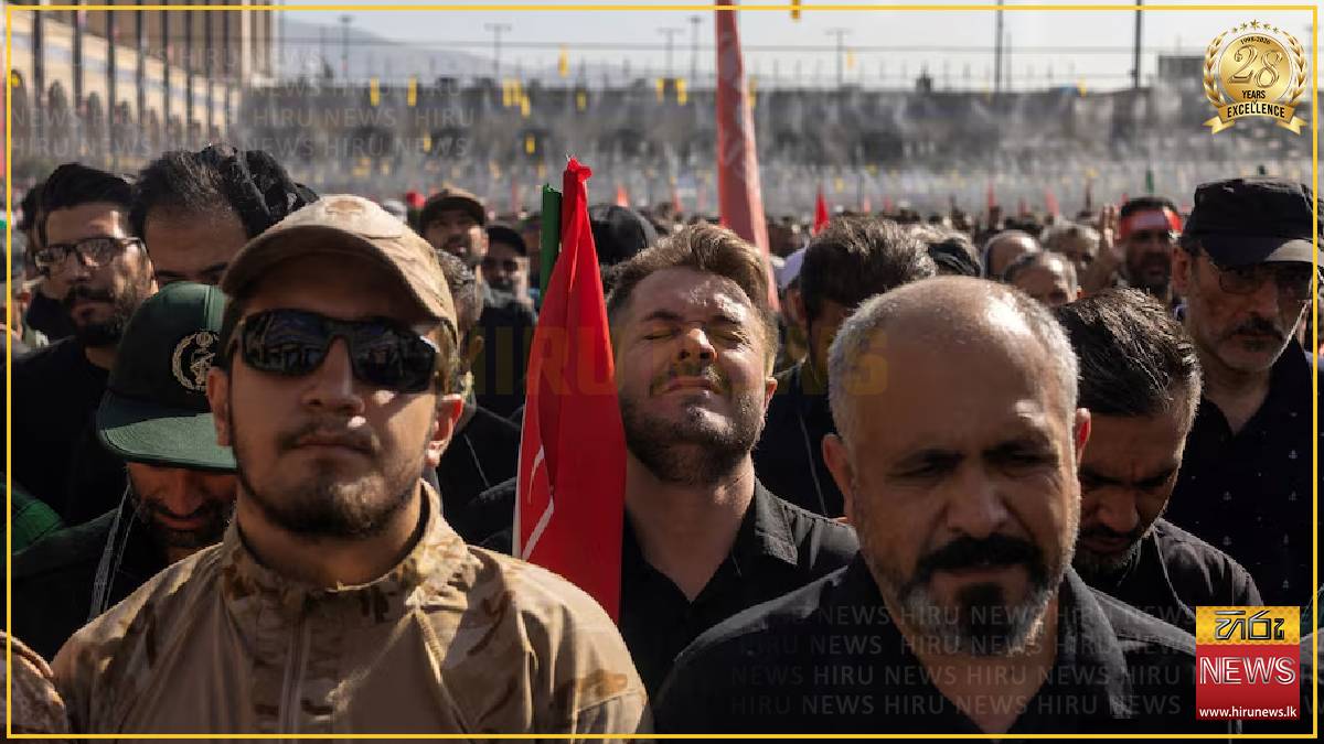 Three sons of Khamenei appear at funeral