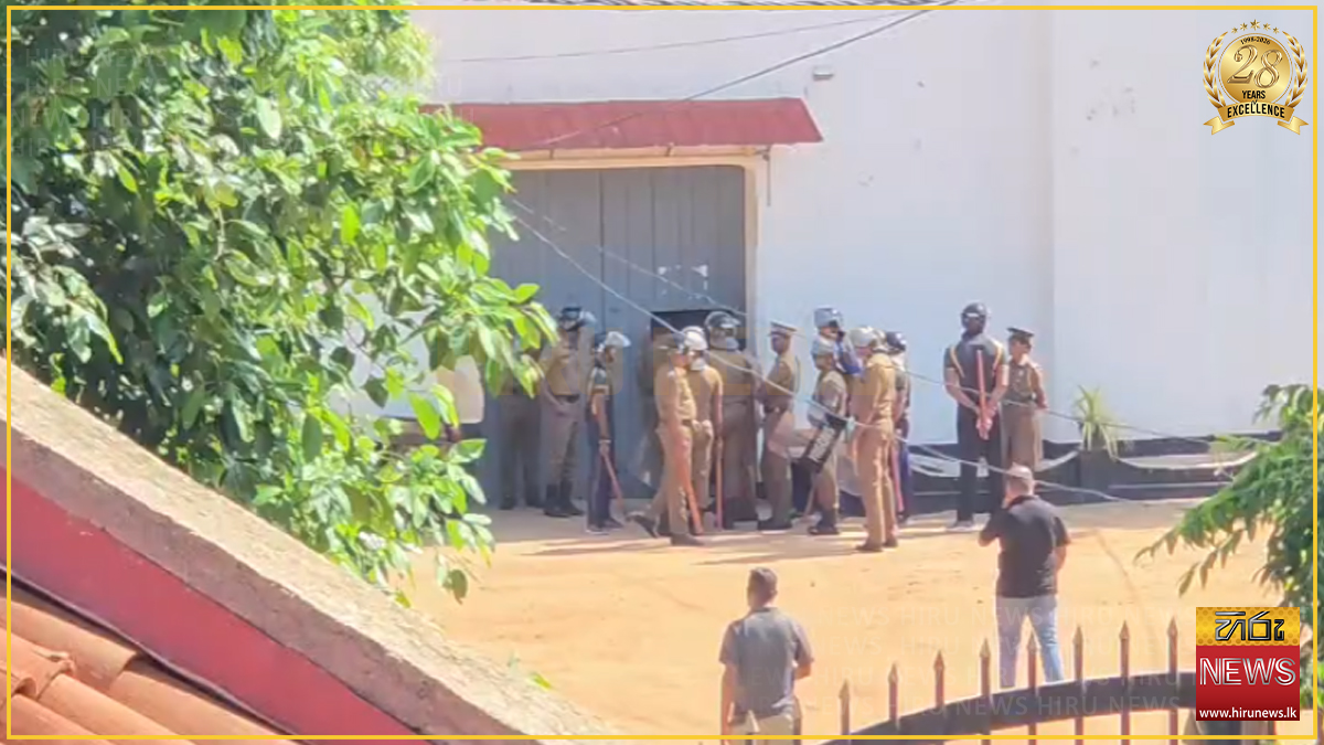 මීගමුව බන්ධනාගාරයේ ගැටුමට හේතුව මත් ජාවාරමක් පාවාදීම බවට සැක : ගැටුම අස්සේ රැඳවියන් ඖෂධාගාර කඩා බෙහෙත් වර්ග බීලා