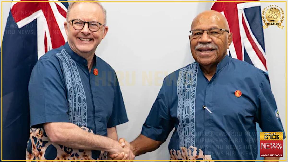 Australia and Fiji strike new defence alliance