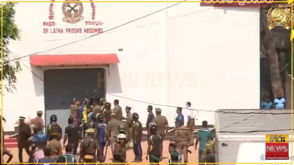 25 injured in Negombo prison clash