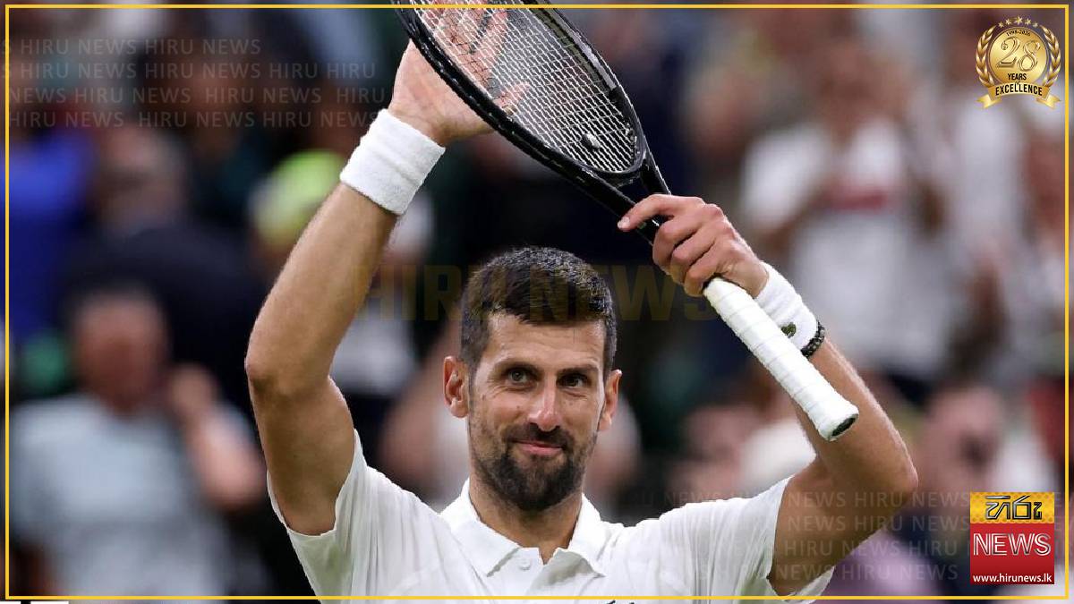 Record-breaking Djokovic advances at Wimbledon