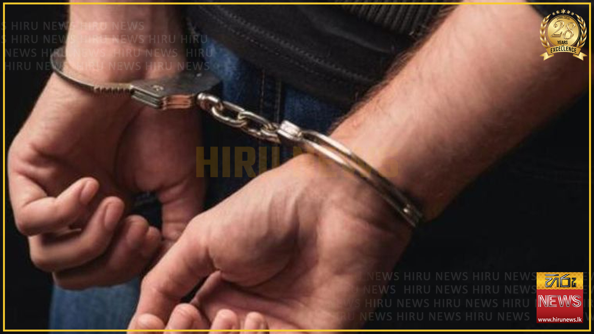 ආගමන විගමන දෙපාර්තමේන්තුවේ නියෝජ්‍ය පාලකයෙක් (පාලන) අත්අඩංගුවට