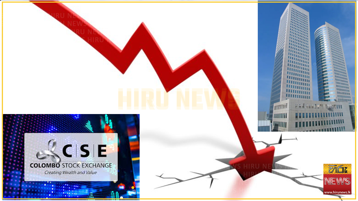    Colombo stock market declines for sixth consecutive day
