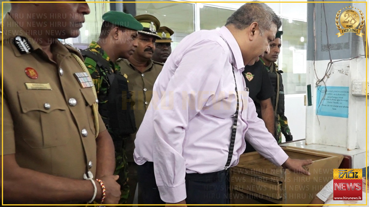 බන්ධනාගාරයේ ගැටුමෙන් තුවාල ලැබු බන්ධනාගාර නිලධාරීන්ගේ සුවදුක් බැලීමට අධිකරණ ඇමති මීගමුව මහ රෝහලට