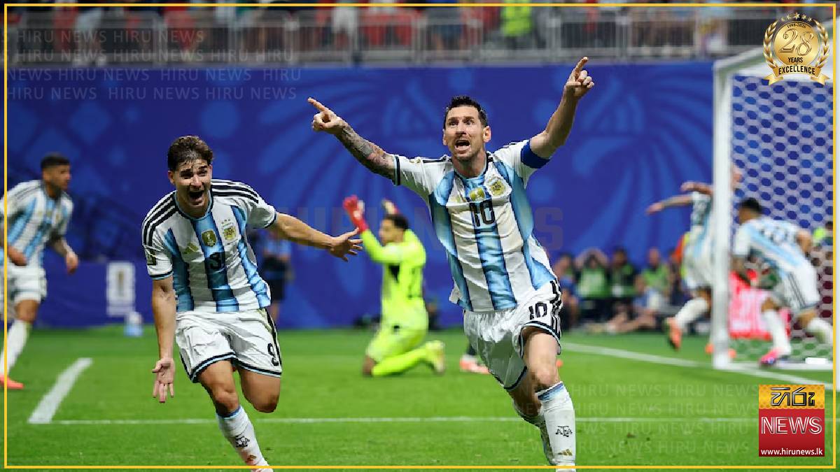 Argentina stage stunning late comeback to see off Egypt