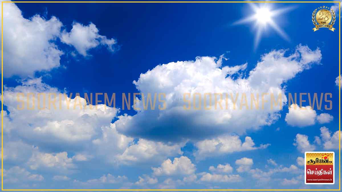 நாட்டின் பல பகுதிகளில் மழை: ஏனைய பகுதிகளில் வரட்சியான வானிலை