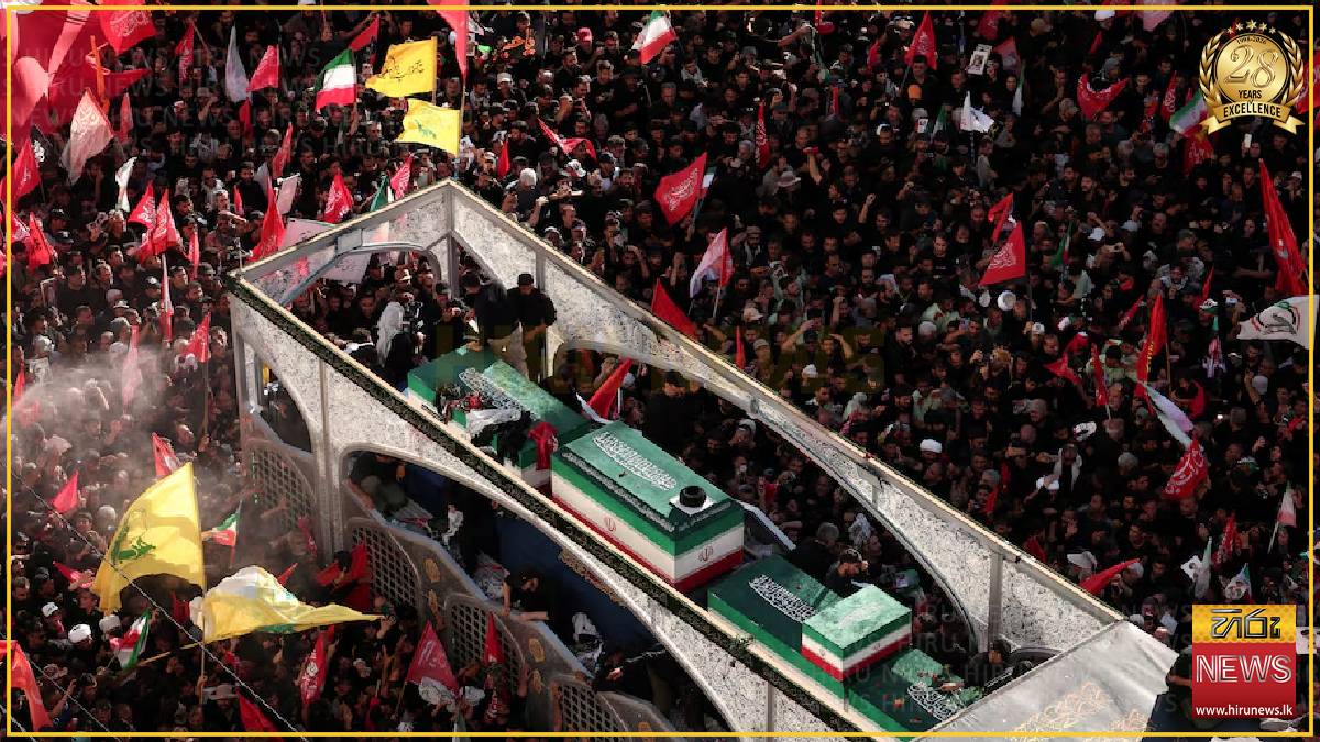 Iran lays slain leader to rest, hits US military targets in Gulf