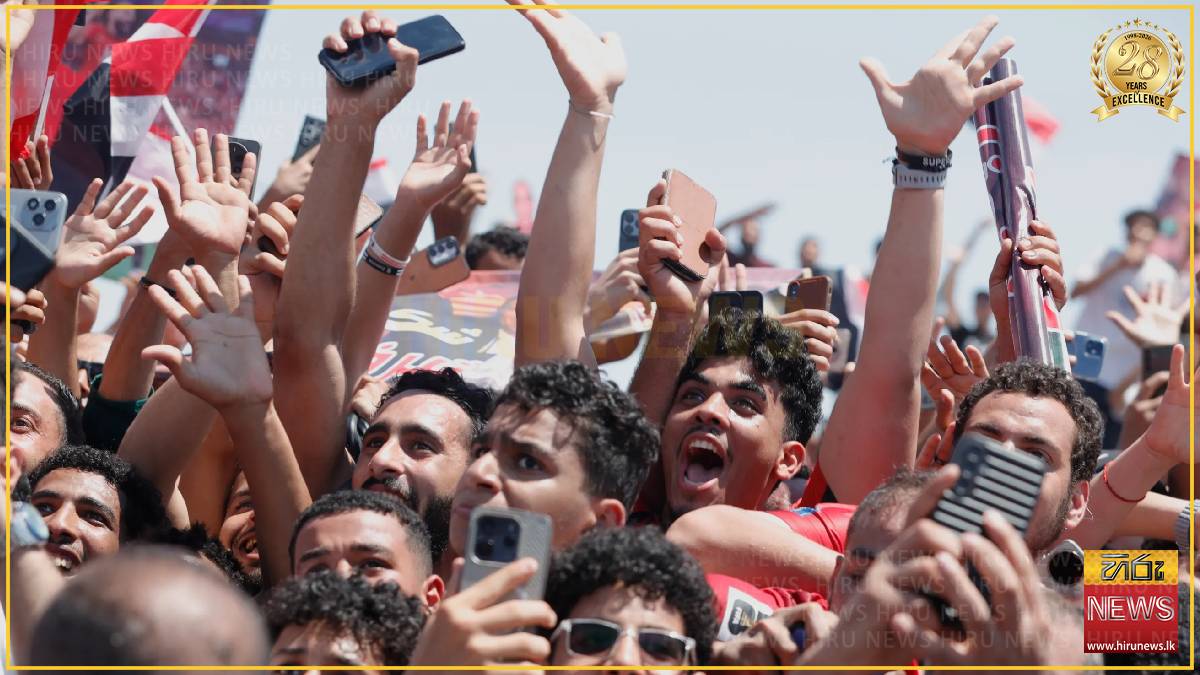 Egypt’s soccer team gets a warm welcome home after World Cup loss