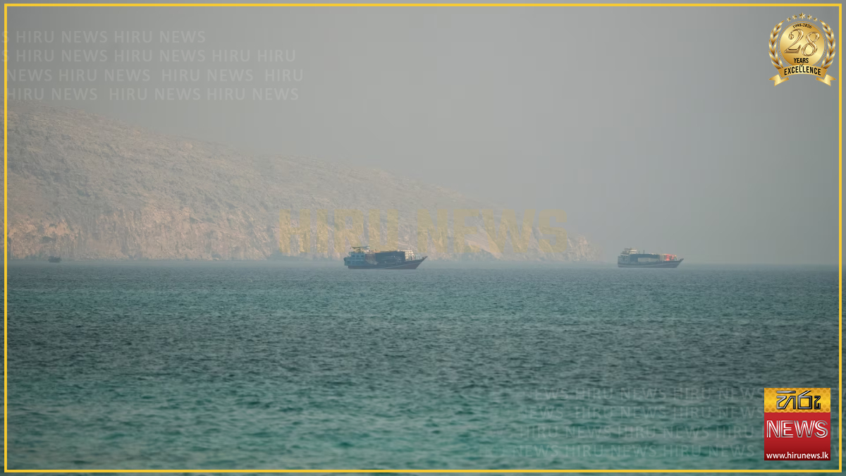 Iran says it continued talks with Oman on future of Strait of Hormuz