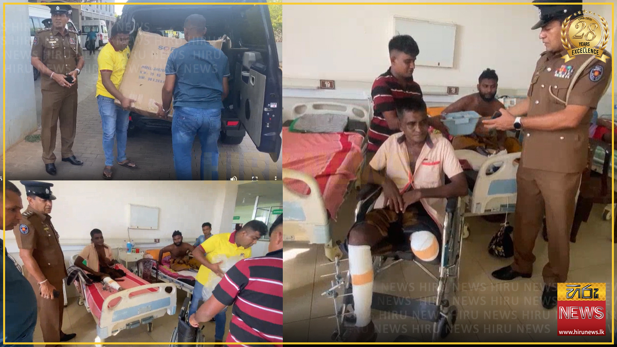 වන අලි ප්‍රහාරයකින් පාදයක් අහිමි වූ ගොවියාට තණමල්විල පොලිස් ස්ථානාධිපතිගෙන් රෝද පුටුවක්