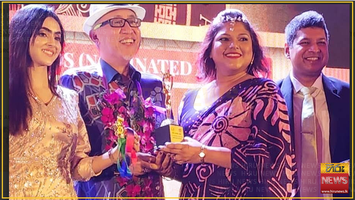 ආචාර්ය බුද්ධිමා අබේගුණවර්ධනට BWIO Women Icon of the Year සම්මානය