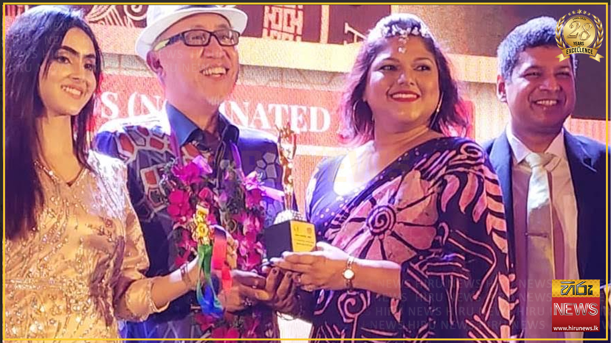 ආචාර්ය බුද්ධිමා අබේගුණවර්ධනට BWIO Women Icon of the Year සම්මානය