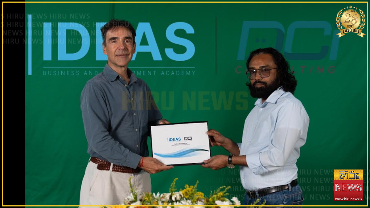 IDEAS Business and Development Academy partners Arthur Carmazzi