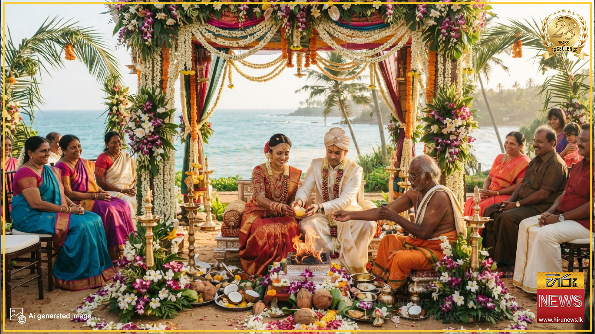 ඉන්දියානු විවාහ උත්සවවල ‘සුපිරිම තේරීම’ ලෙස ශ්‍රී ලංකාව පෙරමුණට: මැදපෙරදිග යුද අර්බුදය මැද ලංකාවට දැවැන්ත ඉල්ලුමක්!