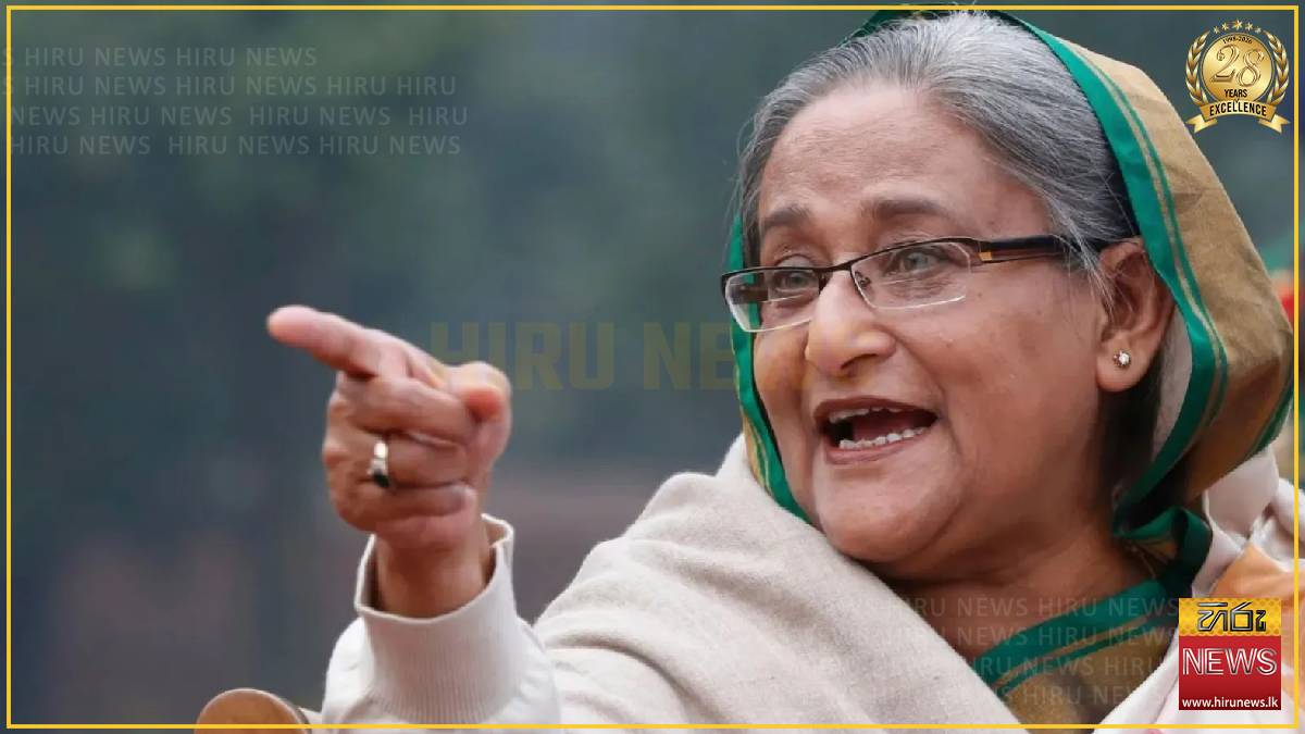 New Delhi breaks silence on Sheikh Hasina's return claims
