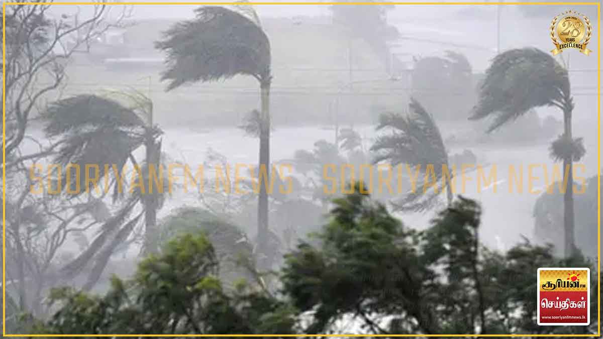 பலத்த காற்று வீசும்: வளிமண்டலவியல் திணைக்களம் எச்சரிக்கை