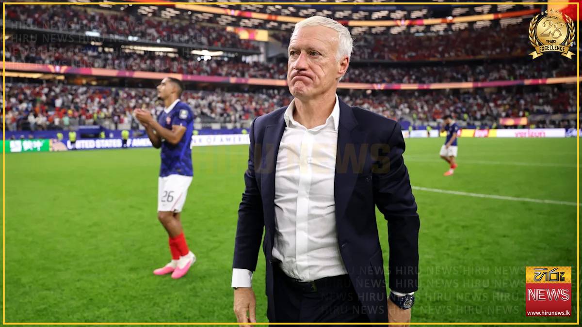 France’s manager lashes out at referees after World Cup exit