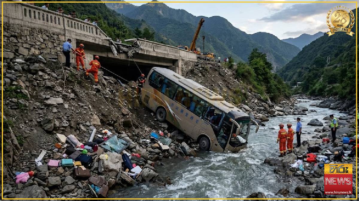Deadly bus collision claims six lives in China