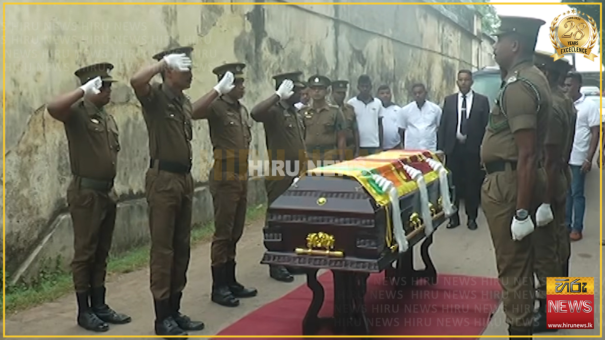 මීගමුව බන්ධනාගාර ගැටුමෙන් මිය ගිය අනෙක් නිලධාරීන් දෙදෙනාගේ දේහයන් වැලිකඩට