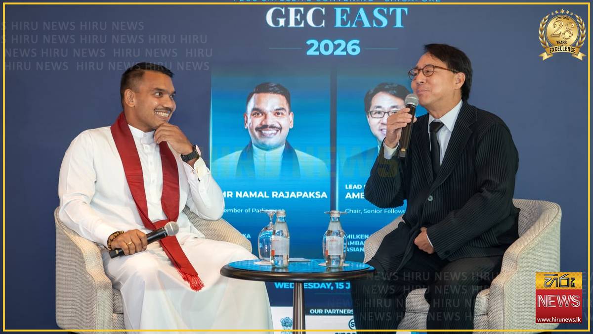 Namal urges Sri Lanka to become Indian Ocean economic hub