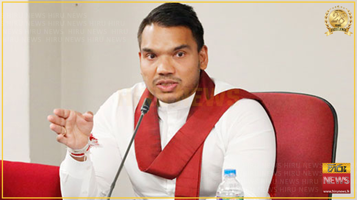 ආණ්ඩුව මාධ්‍ය සංදර්ශන දාන්න ගිහින් හැම බන්ධනාගාරයක්ම පිරිලා - නාමල් රාජපක්ෂ