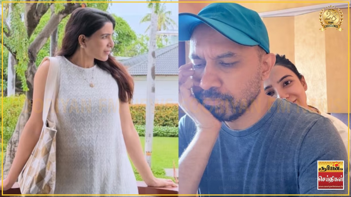 மகிழ்ச்சியின் உச்சத்தில் சமந்தா! - வைரலாகும் பேபிமூன் நிழற்படங்கள்
